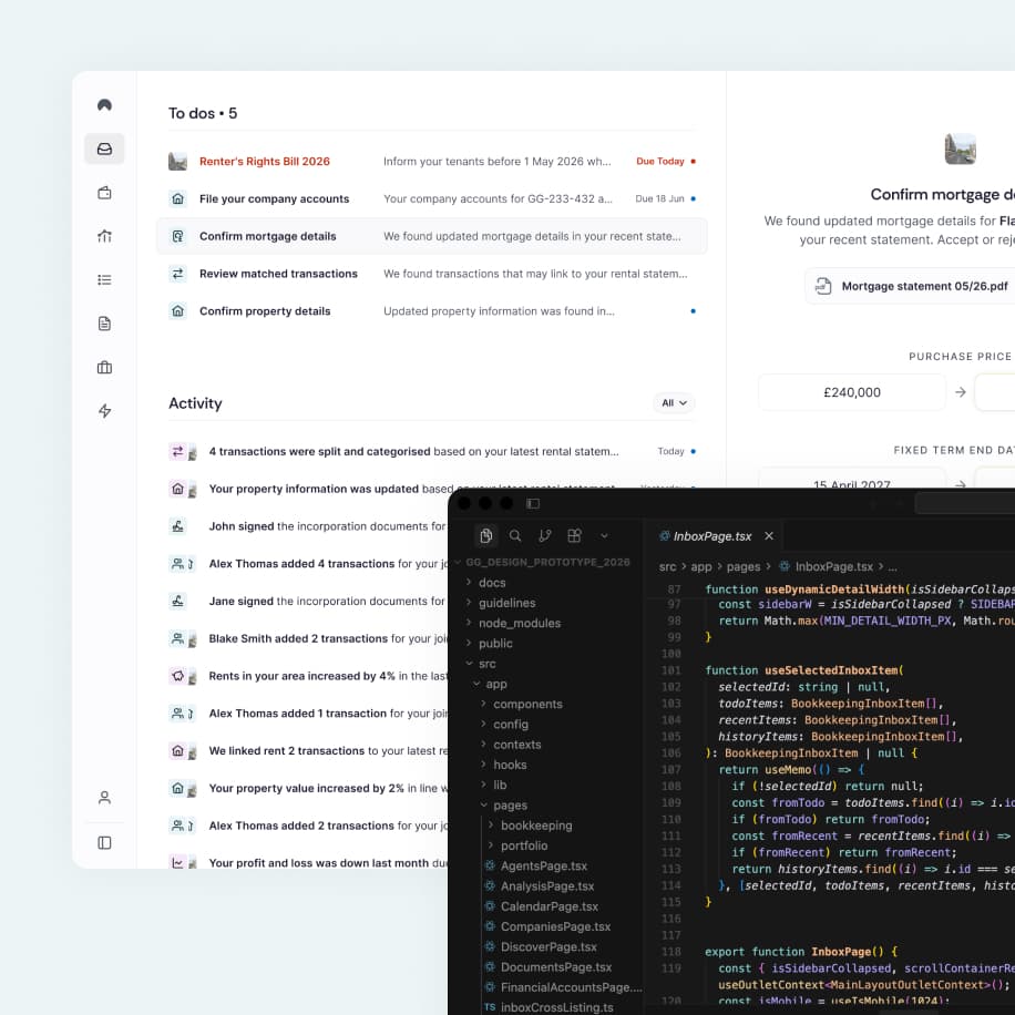 GetGround Inbox and assistant action case study