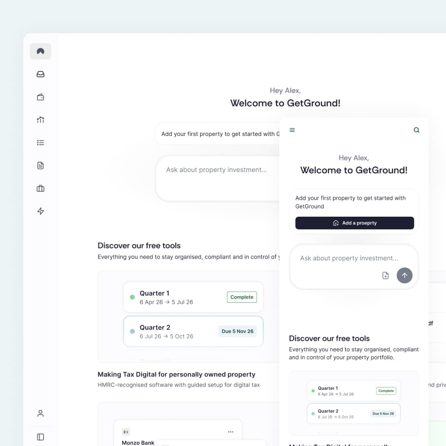 GetGround intent-led onboarding