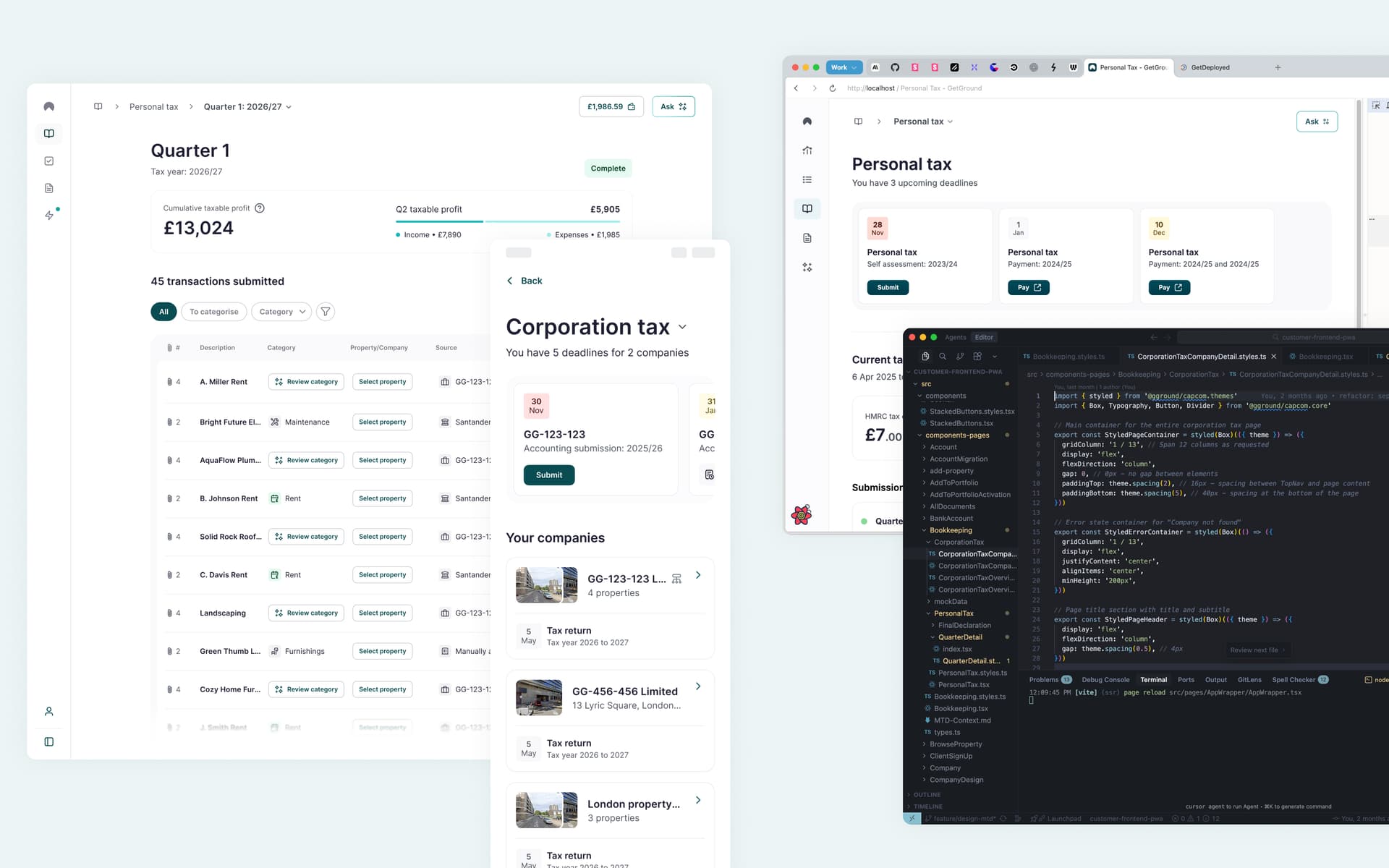 GetGround Bookkeeping and Making Tax Digital overview
