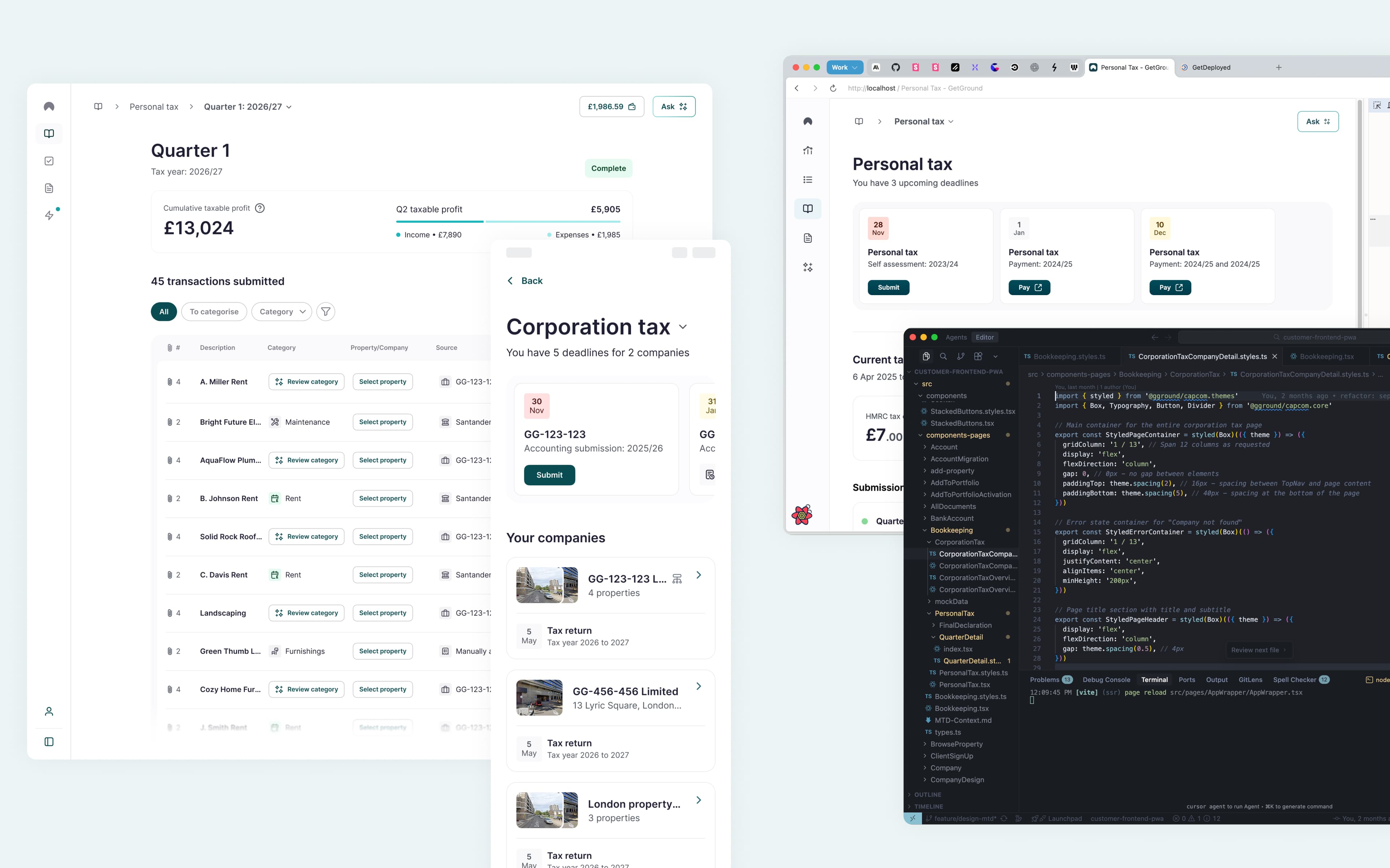 GetGround Bookkeeping and Making Tax Digital overview