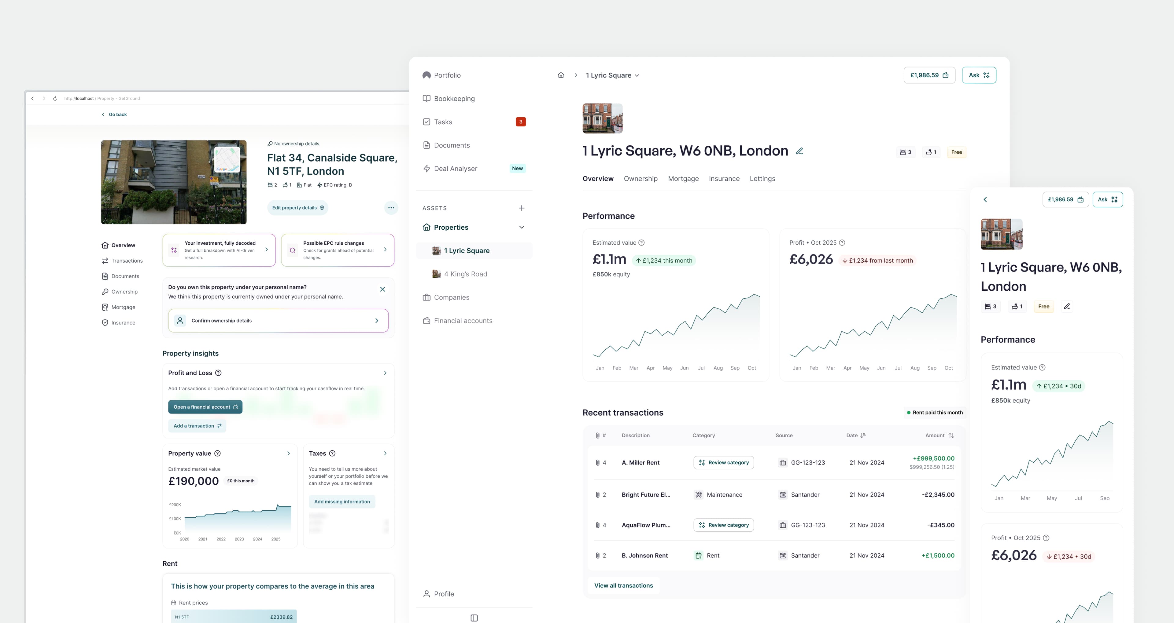 Property details page UI refresh